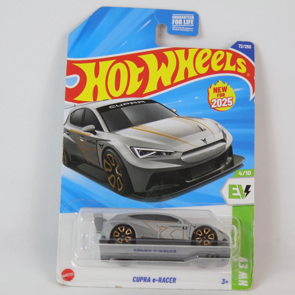 Hot‎ Wheels Gray Cupra e-Racer Toy Car - NEW